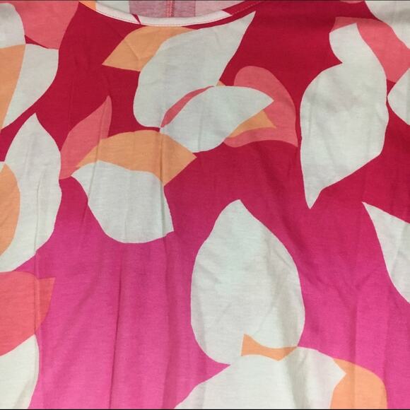 Old Navy Womens Top Size Small Maternity Pink Peach Cream Ombre Raglan NEW - Picture 4 of 5